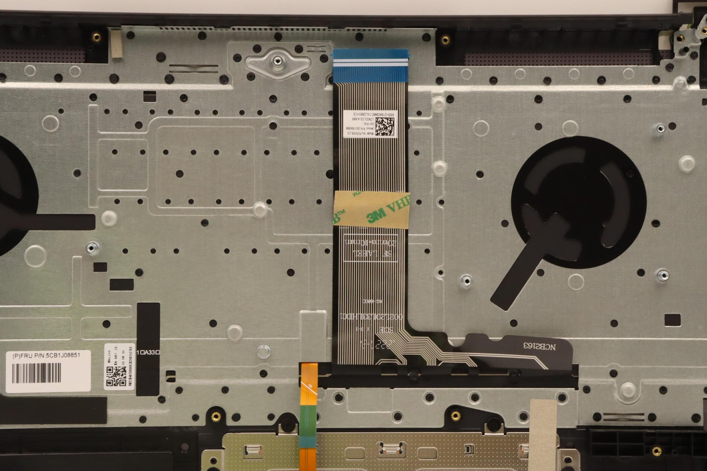 Lenovo Cover Upper Case Asmeuro Eng H - 5CB1J08851