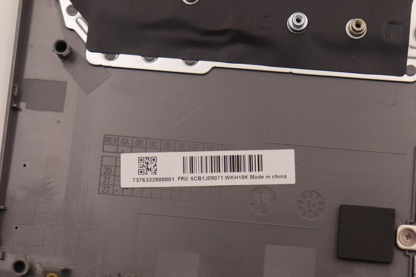 Lenovo Cover Upper Case Assembly Kor - 5CB1J09071