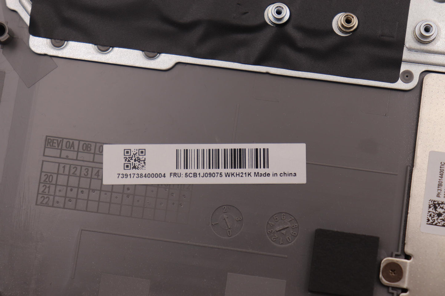 Lenovo Cover Upper Case Assembly Hbw - 5CB1J09075