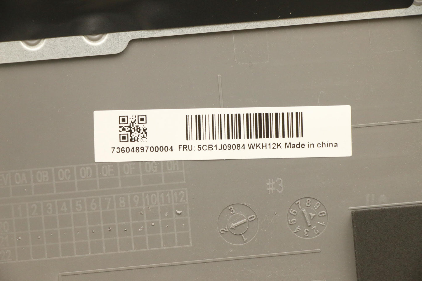 Lenovo Cover Upper Case Assembly Fra/ - 5CB1J09084