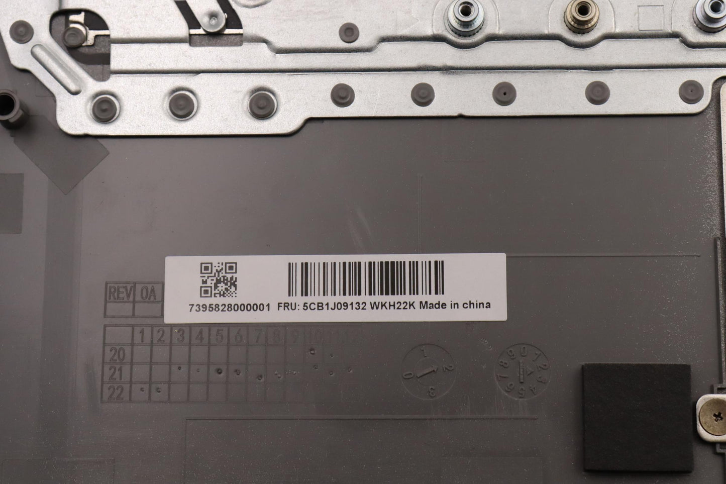 Lenovo Cover Upper Case Assembly Eng - 5CB1J09132
