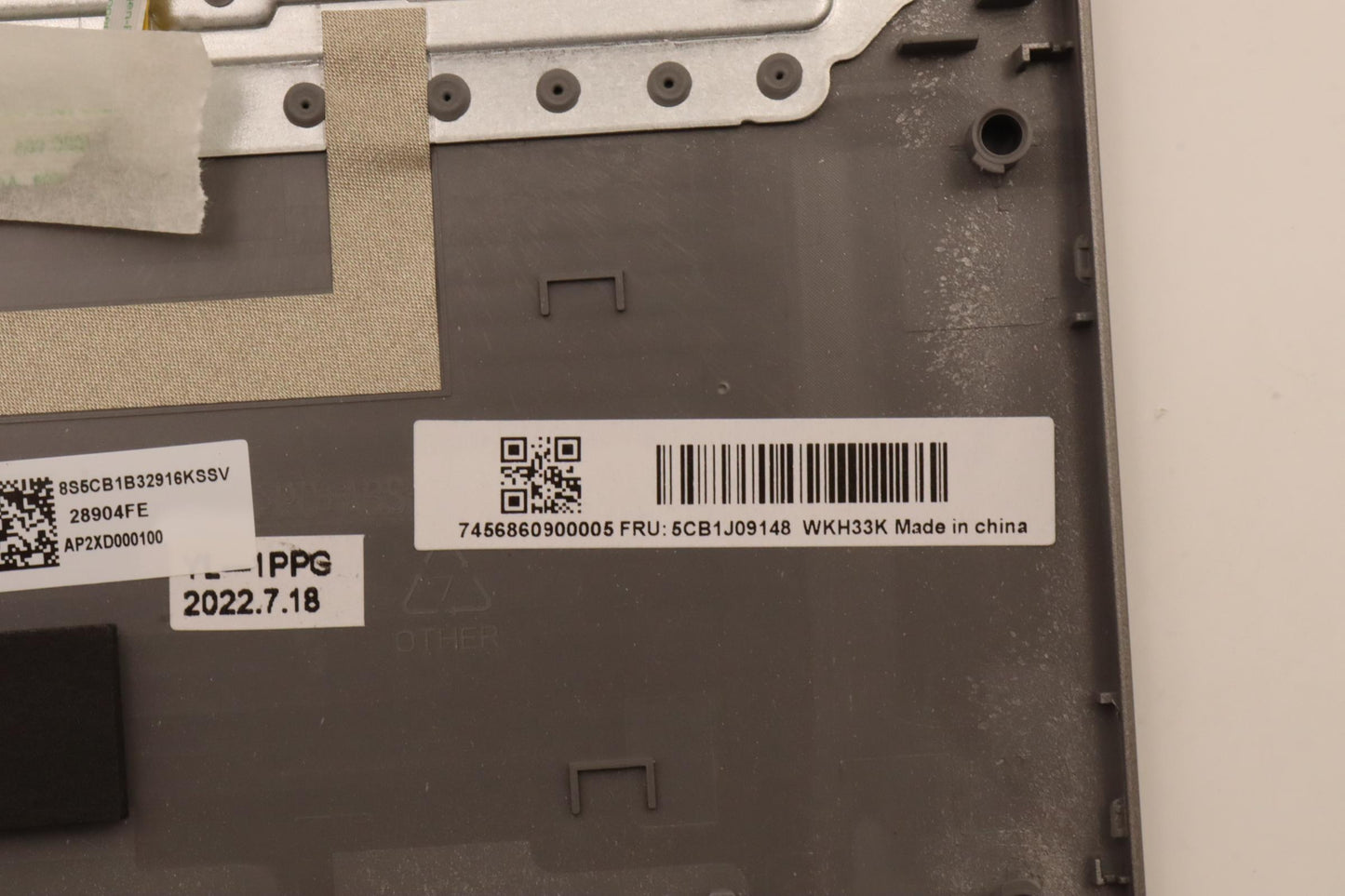 Lenovo Cover Upper Case Assembly Fra/ - 5CB1J09148