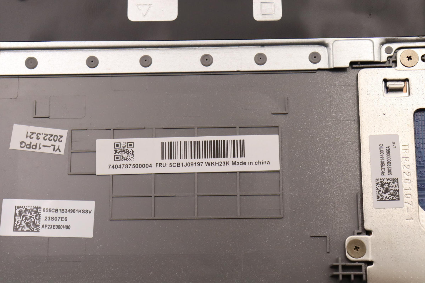 Lenovo Cover Upper Case Assembly Gre - 5CB1J09197
