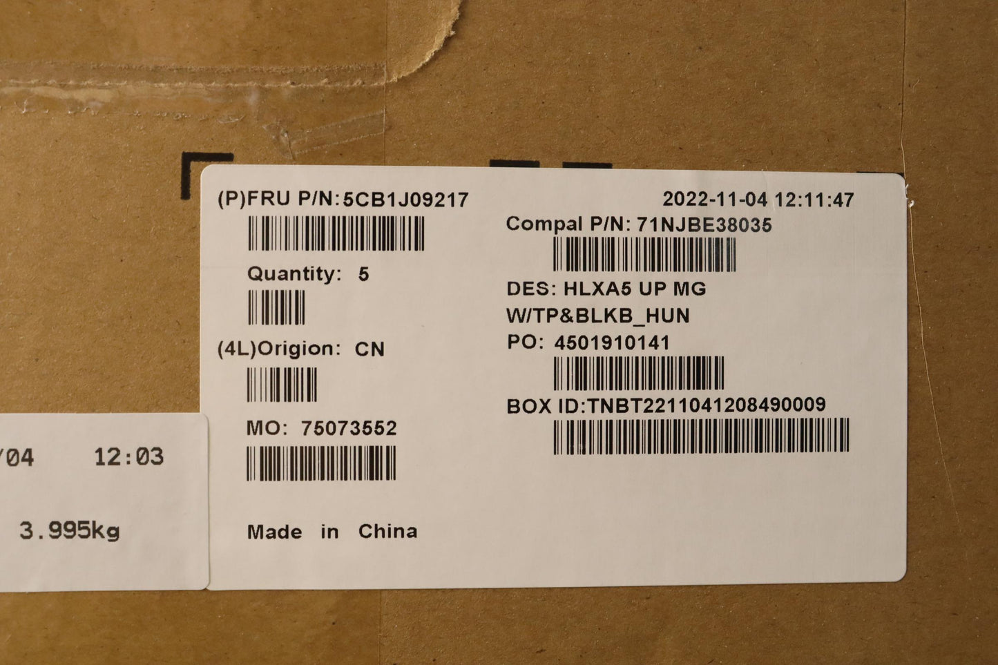 Lenovo Cover Upper Case Assembly Hun - 5CB1J09217