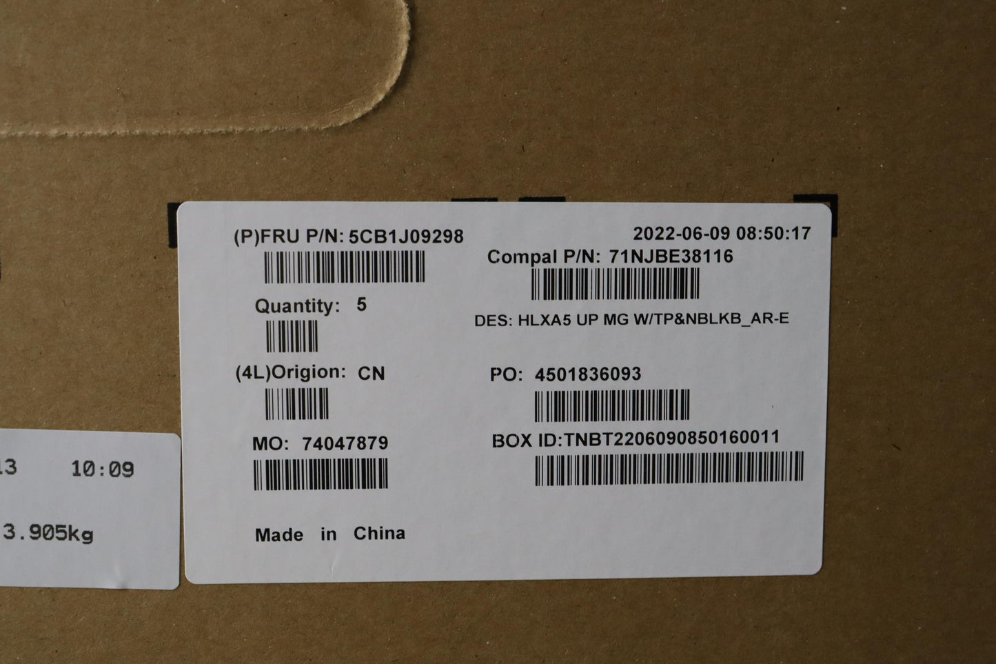 Lenovo Cover Upper Case Assembly Ara - 5CB1J09298