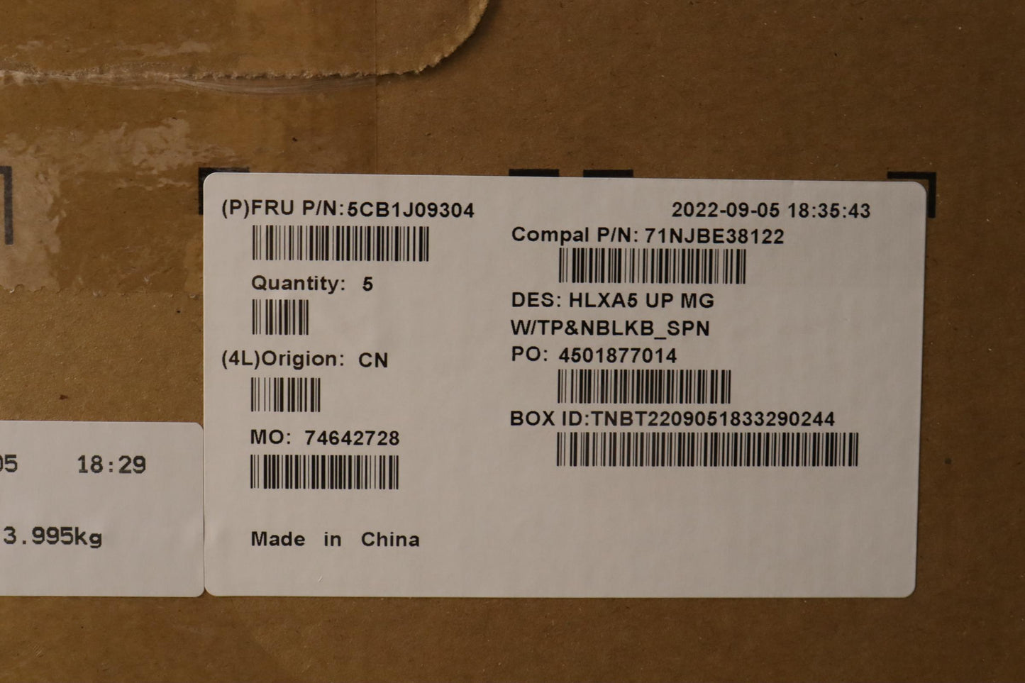 Lenovo Cover Upper Case Assembly Spa - 5CB1J09304