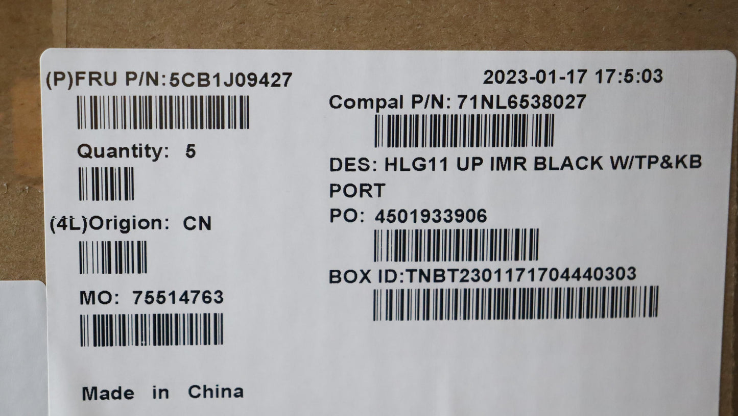 Lenovo Cover Upper Case Asmpor C 82Sa - 5CB1J09427