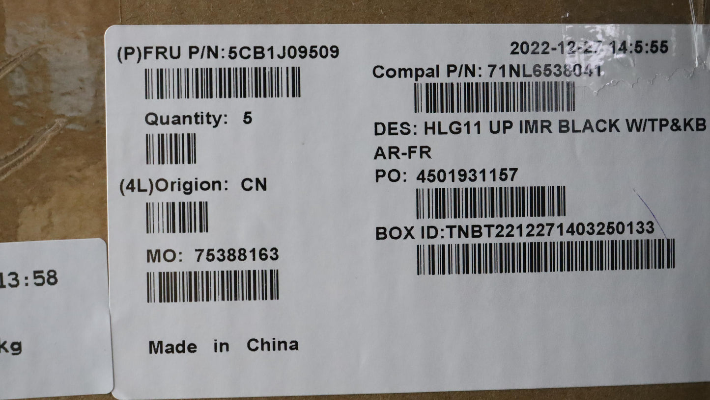 Lenovo Cover Upper Case Asmfraara C 8 - 5CB1J09509