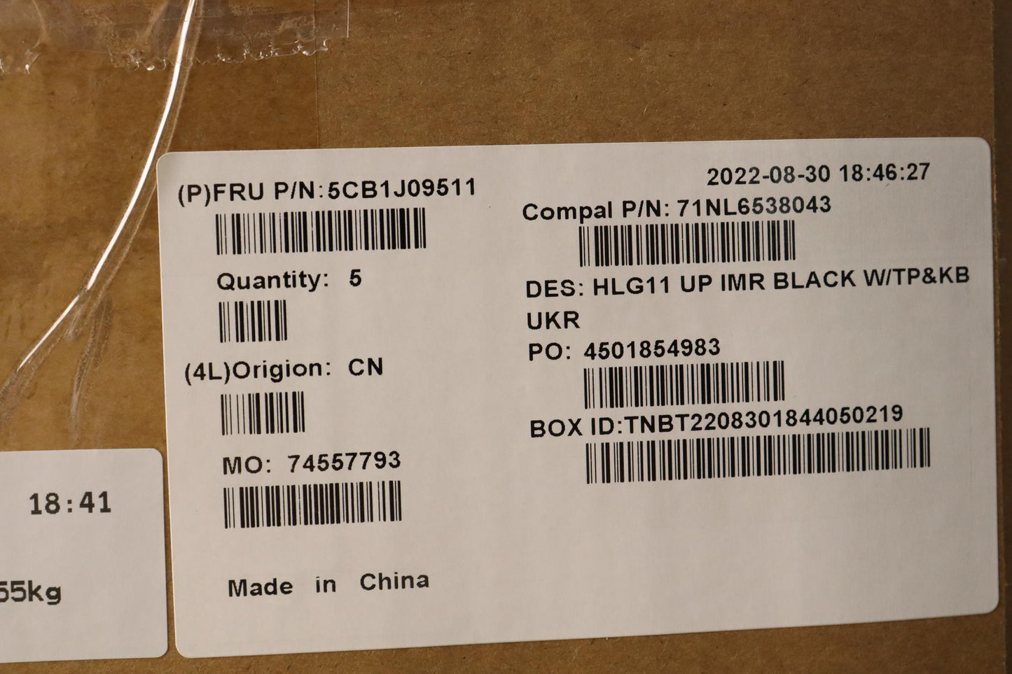 Lenovo Cover Upper Case Asmukr C 82Sa - 5CB1J09511