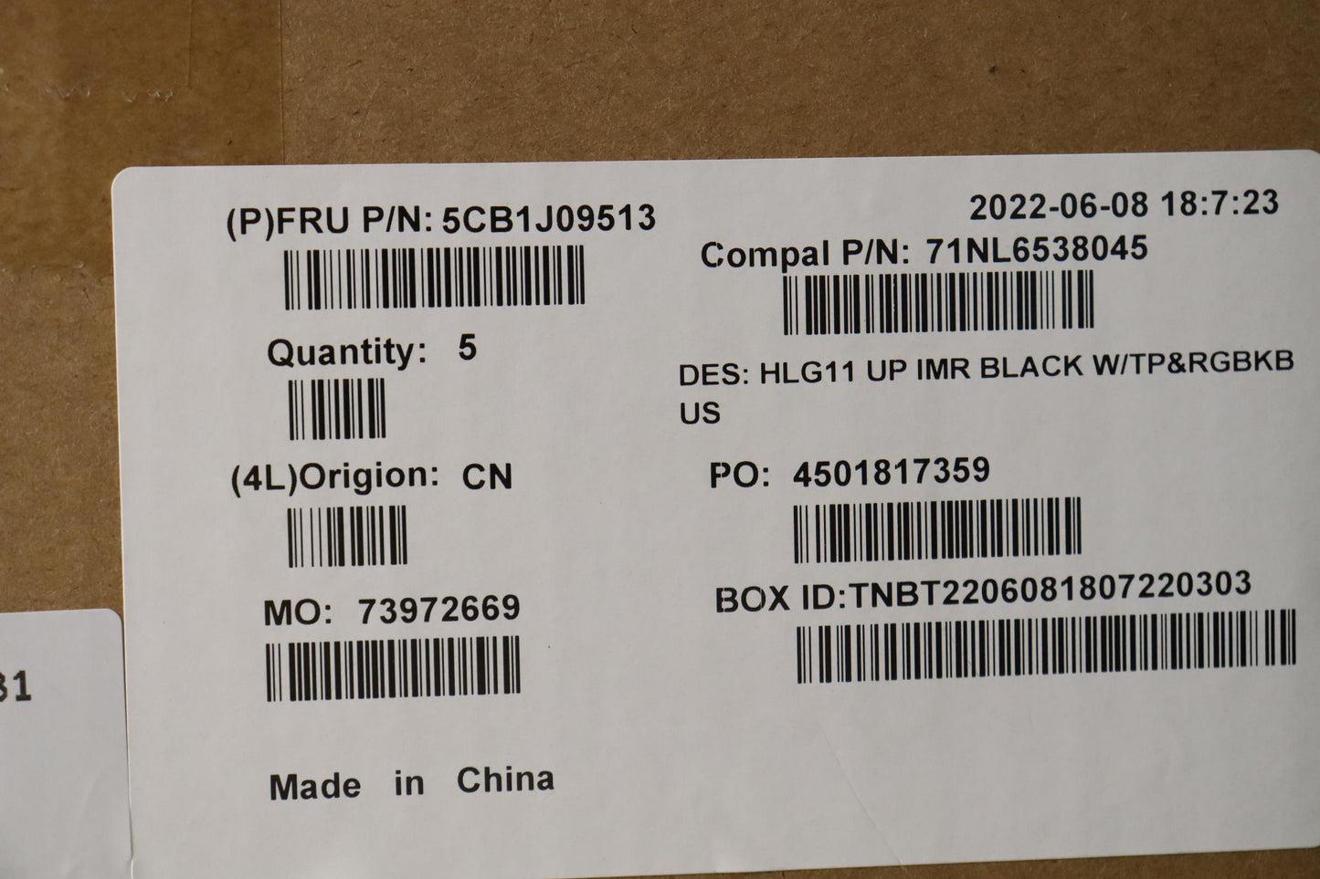 Lenovo Cover Uppercase Asmeng C82Sarg - 5CB1J09513