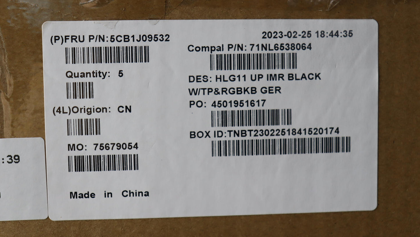 Lenovo Cover Uppercase Asmger C82Sarg - 5CB1J09532