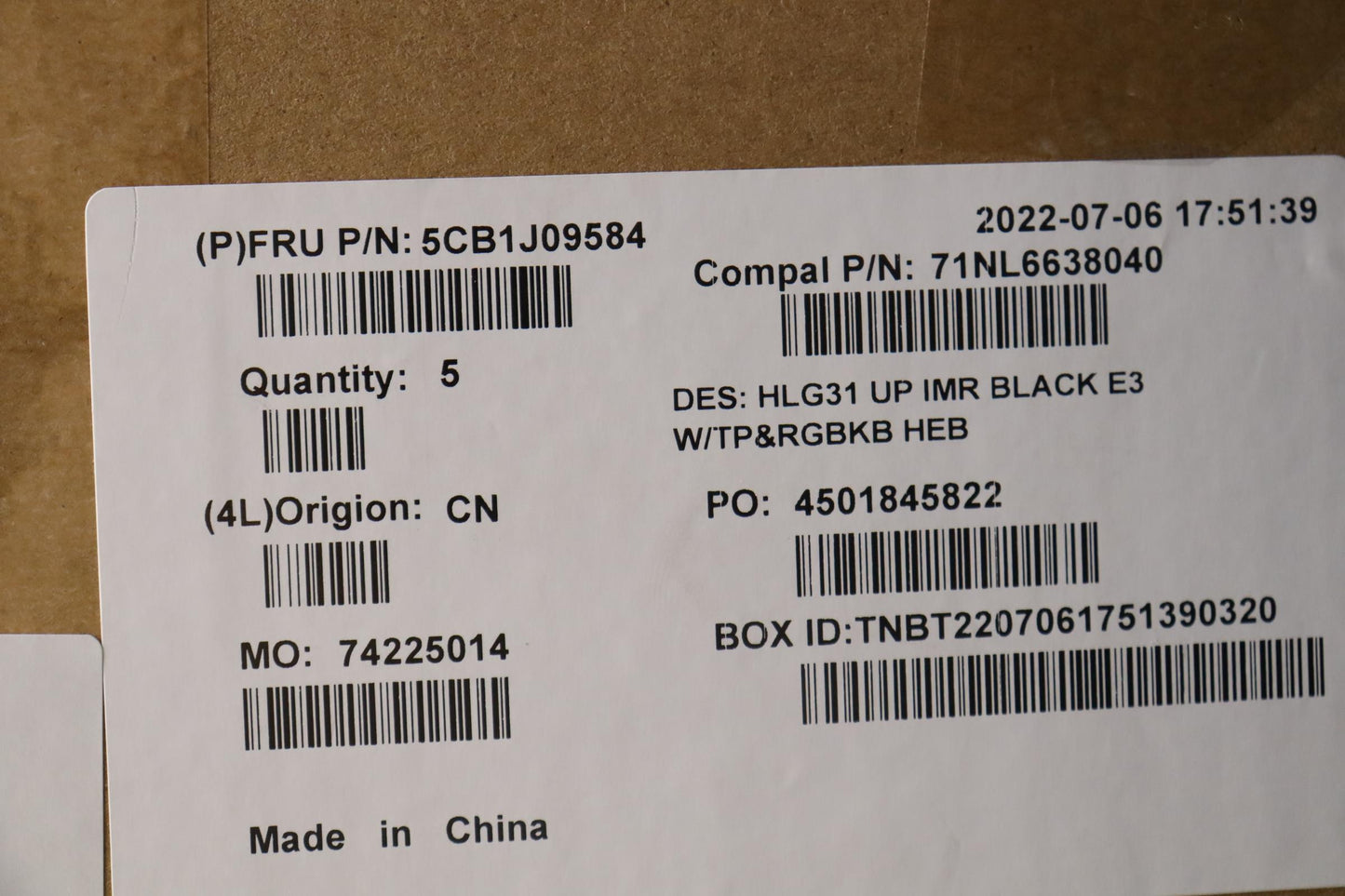 Lenovo Cover Uppercaseasmhbw C82Sargb - 5CB1J09584