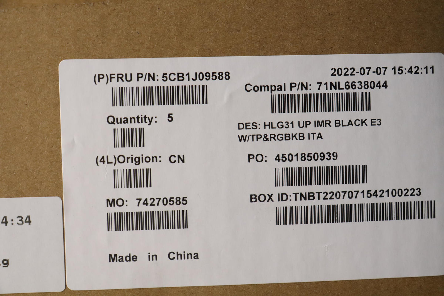 Lenovo Cover Uppercaseasmita C82Sargb - 5CB1J09588