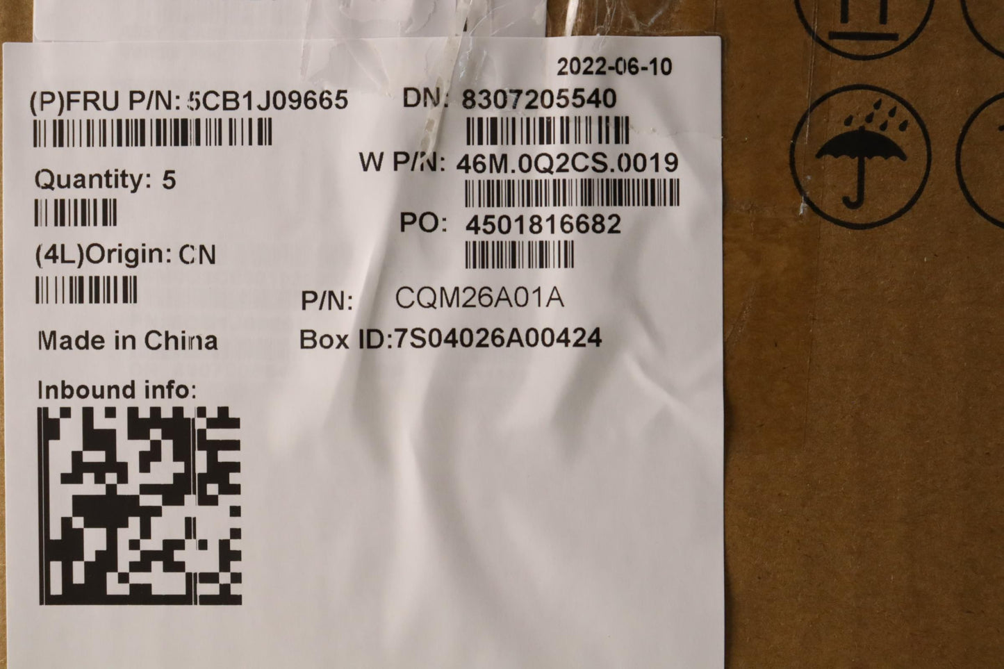 Lenovo Cover Upper Case Asmspa W 21As - 5CB1J09665