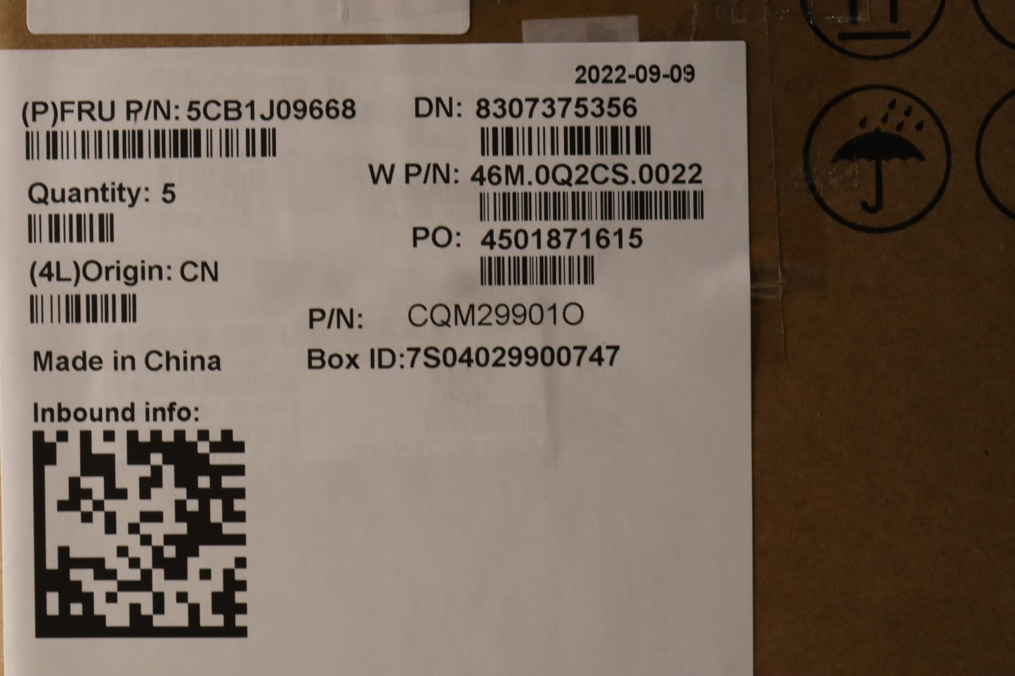 Lenovo Cover Upper Case Asmthai W 21A - 5CB1J09668
