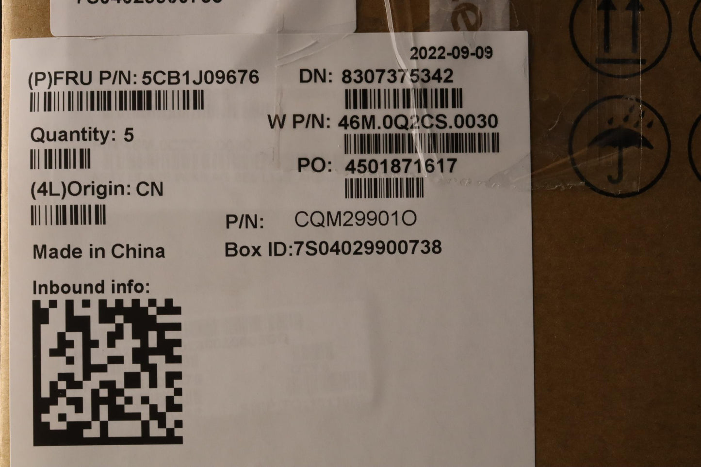 Lenovo Cover Upper Case Asmbel W 21As - 5CB1J09676