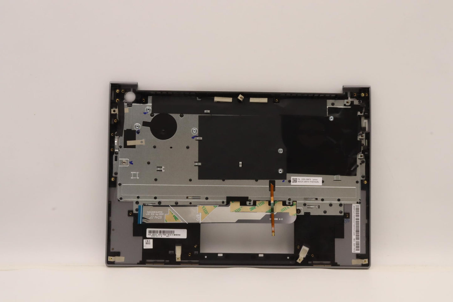 Lenovo Arctic Grey C-Cover with USA English Keyboard, Backlit - 5CB1J09679