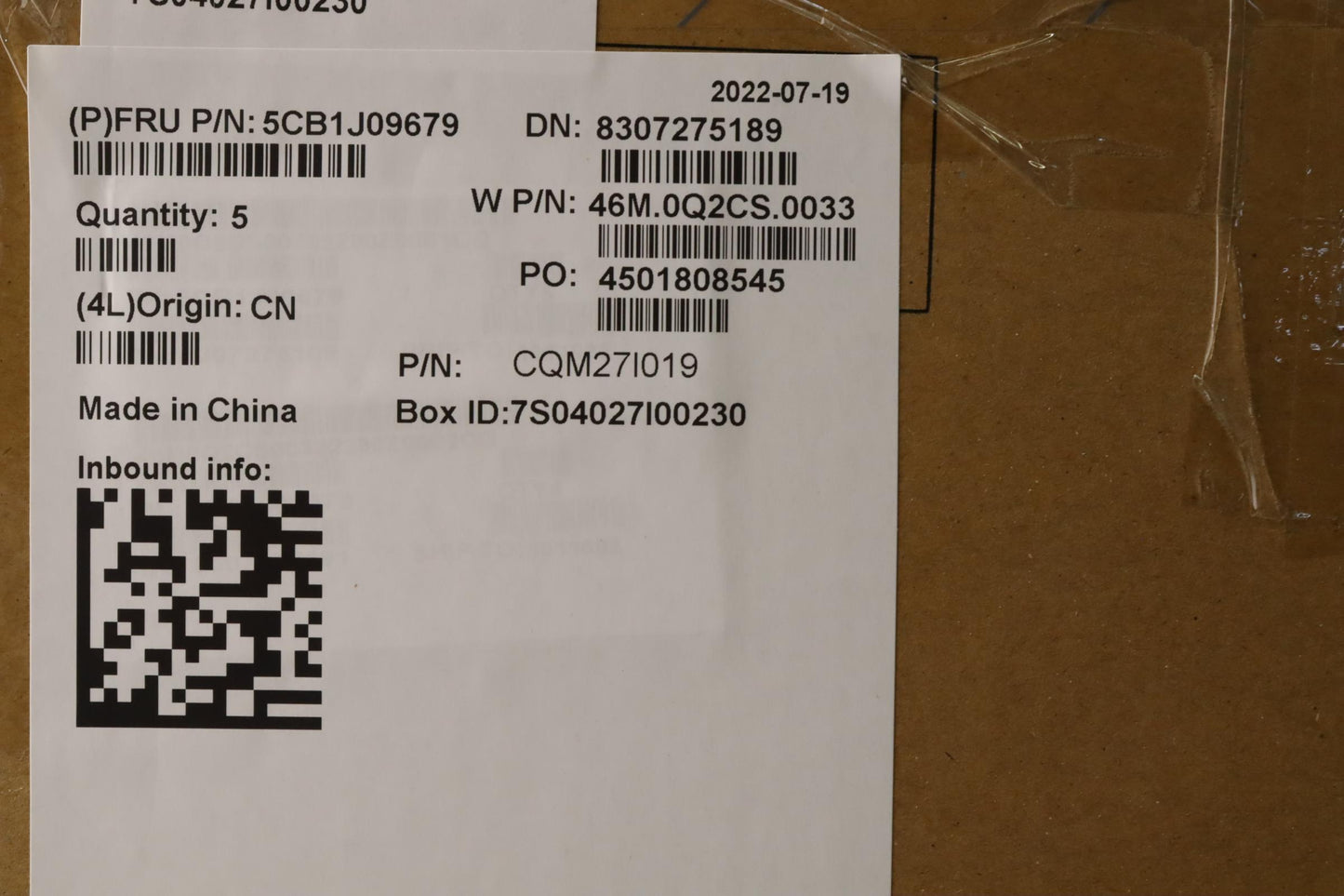 Lenovo Arctic Grey C-Cover with USA English Keyboard, Backlit - 5CB1J09679