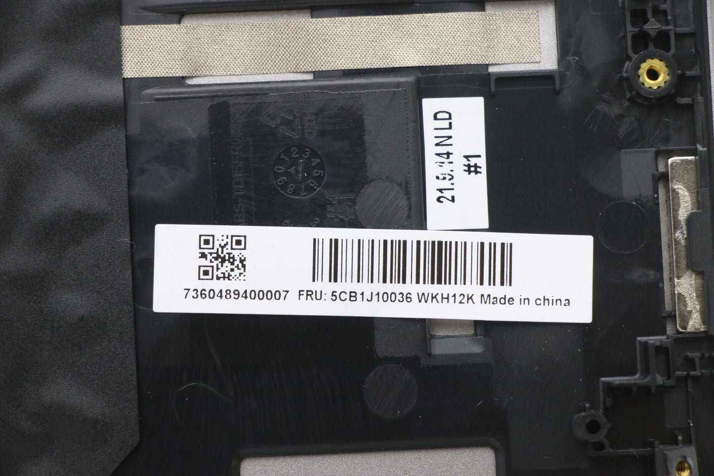 Lenovo C-Cover with Keyboard, USA English, Backlit - 5CB1J10036