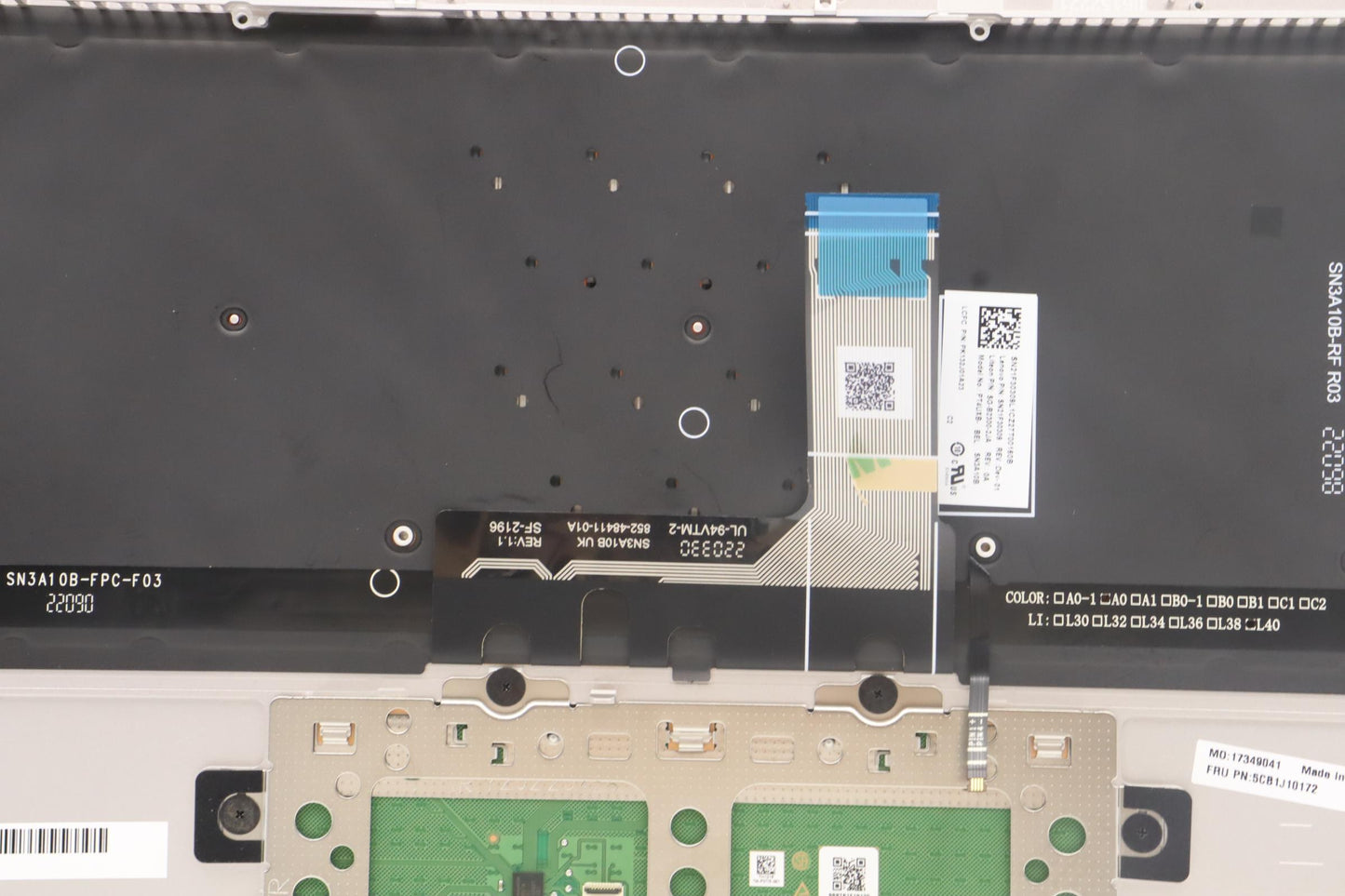 Lenovo Cover Upper Case Asmbel L82T0 - 5CB1J10172