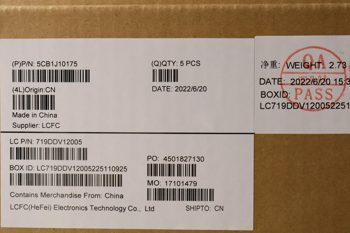 Lenovo Cover Upper Case Asmczeslk L82 - 5CB1J10175