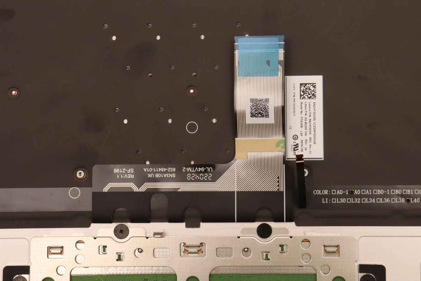 Lenovo Cover Upper Case Asmla Spa L82 - 5CB1J10238