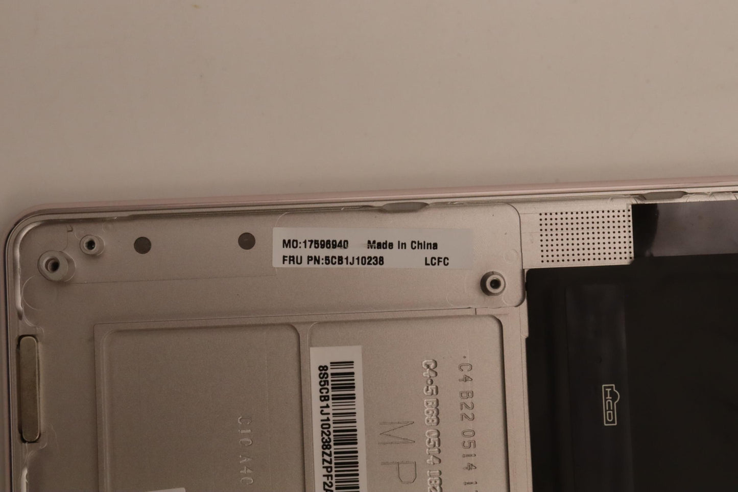 Lenovo Cover Upper Case Asmla Spa L82 - 5CB1J10238