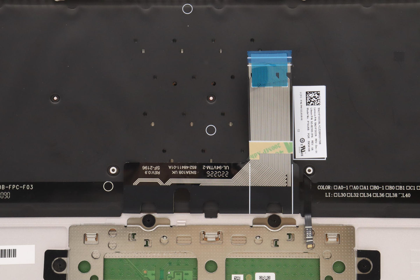 Lenovo Cover Upper Case Asmpor L82T0 - 5CB1J10240