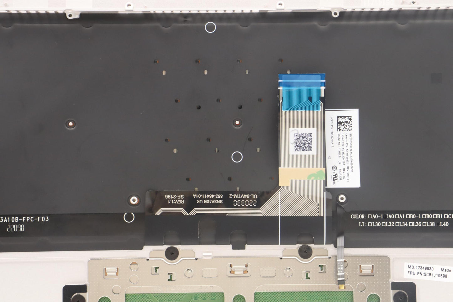 Lenovo Cover Upper Case Asmuke L82T0 - 5CB1J10598