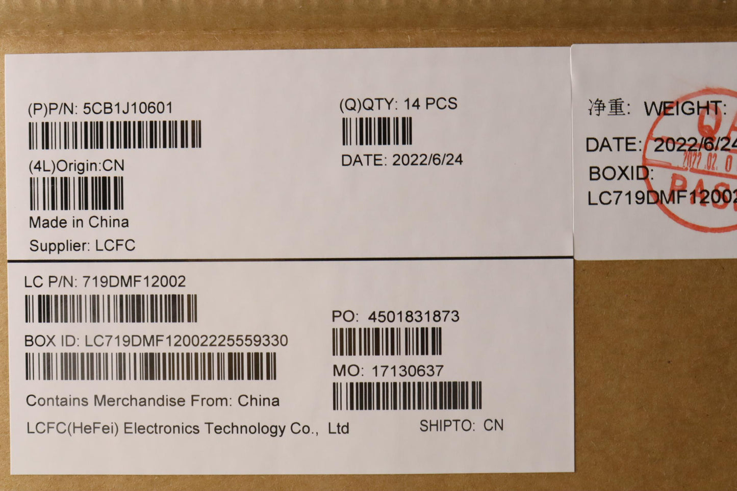 Lenovo Cover Lcd Cover L 21Ej - 5CB1J10601
