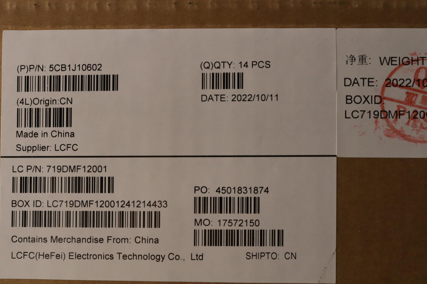 Lenovo Cover Lcd Cover L 21Ej Oled - 5CB1J10602