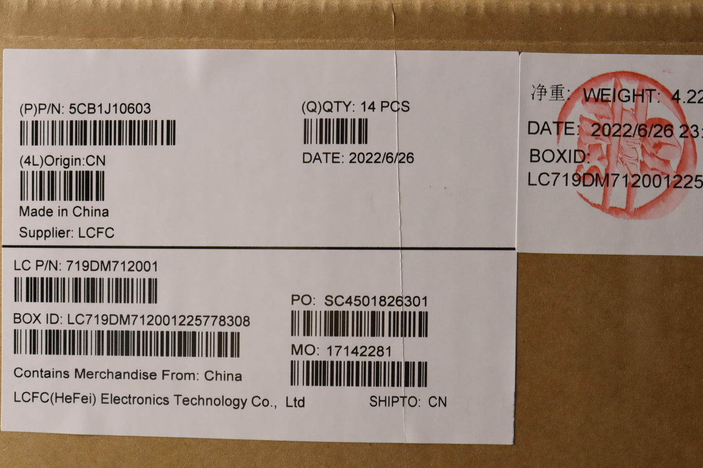 Lenovo Cover Lower Case L 21Ej - 5CB1J10603