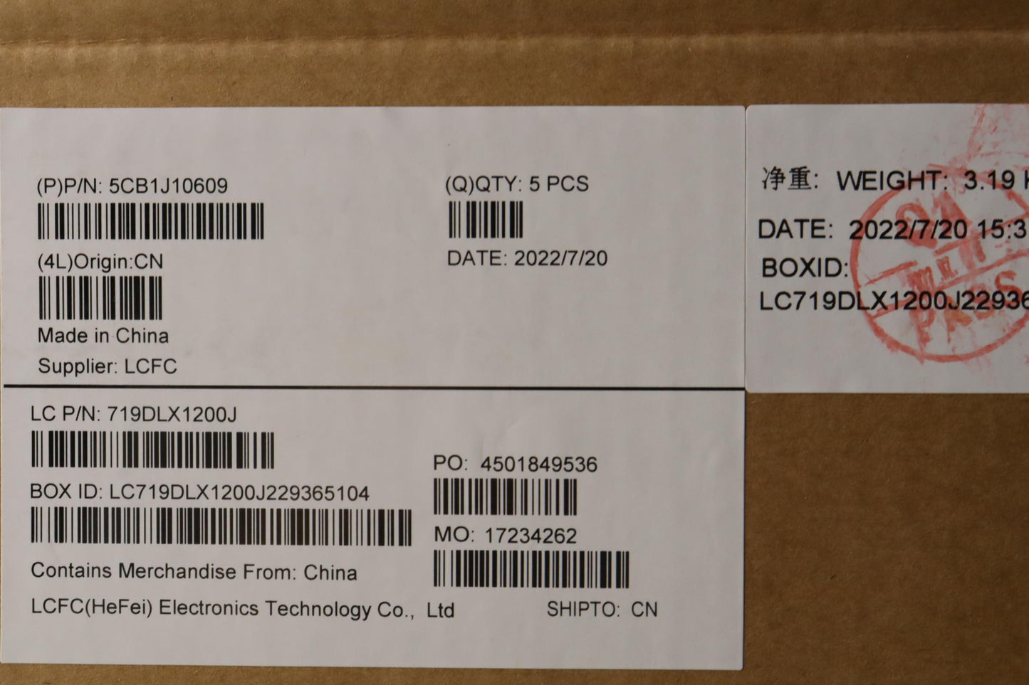 Lenovo Cover Upper Case Asmla Spal21E - 5CB1J10609