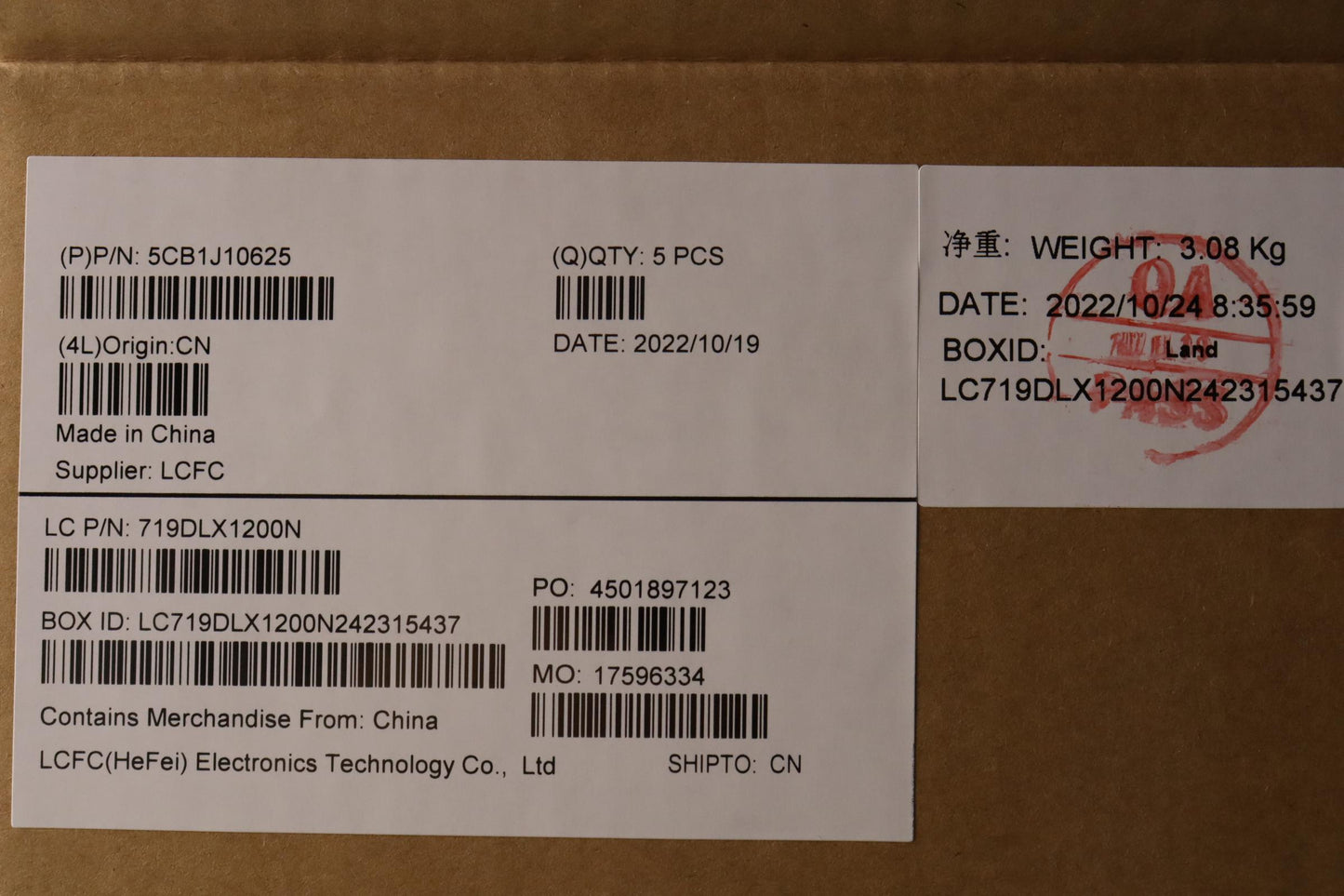 Lenovo Cover Upper Case Asmtc L21Ej F - 5CB1J10625