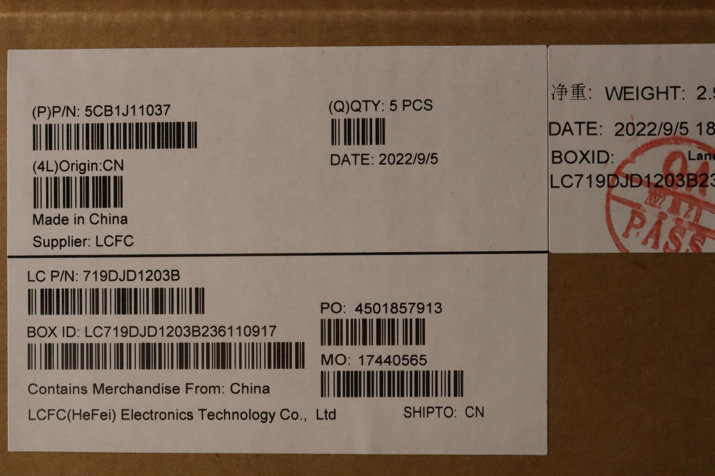 Lenovo Cover Upper Case Asmsws L82Qf - 5CB1J11037