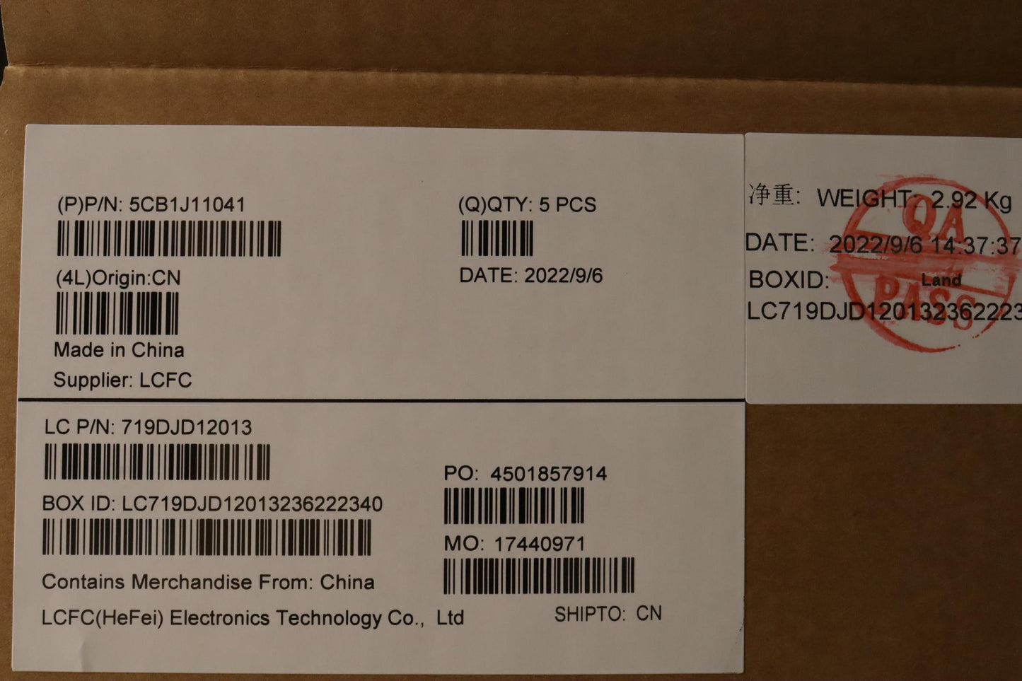 Lenovo Cover Upper Case Asmuke L82Qf - 5CB1J11041