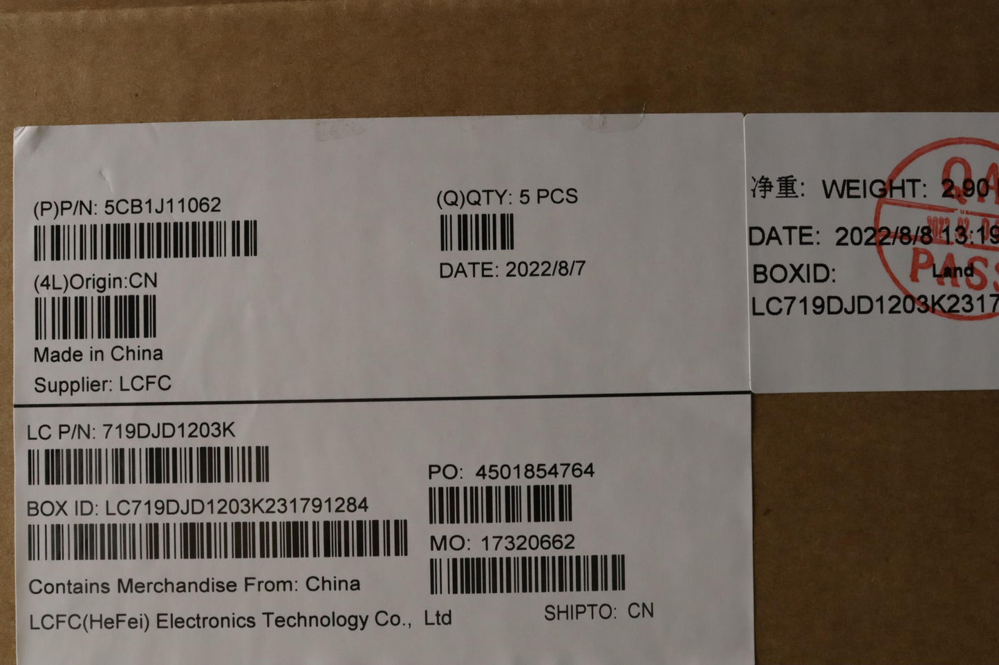 Lenovo Cover Upper Case Asmger L82Qf - 5CB1J11062