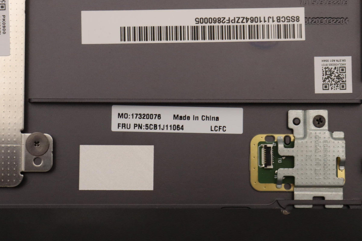 Lenovo Cover Upper Case Asmnordic L82 - 5CB1J11064