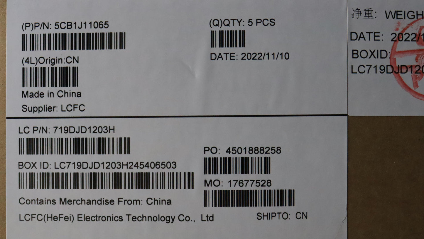 Lenovo Cover Upper Case Asmpor L82Qf - 5CB1J11065