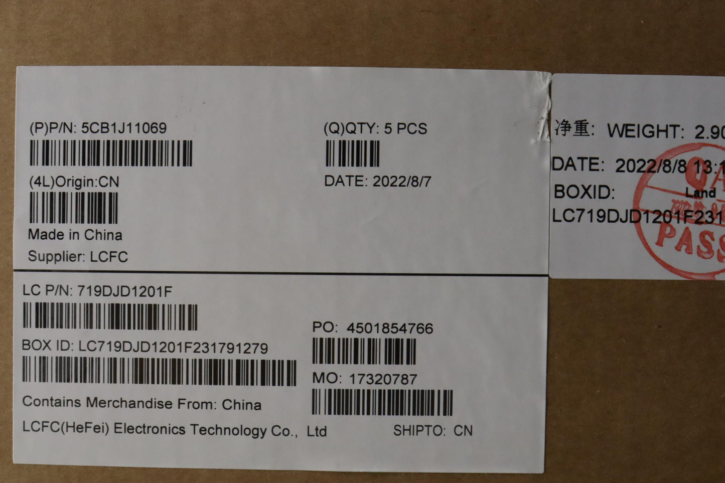 Lenovo Cover Upper Case Asmsws L82Qf - 5CB1J11069
