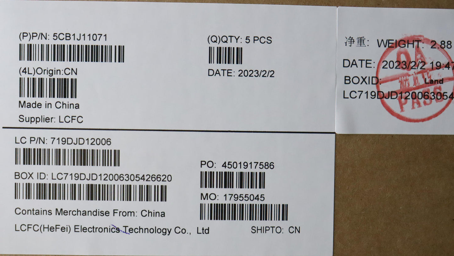 Lenovo Cover Upper Case Asmthai L82Qf - 5CB1J11071
