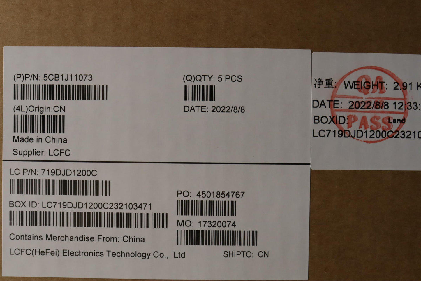 Lenovo Cover Upper Case Asmuke L82Qf - 5CB1J11073