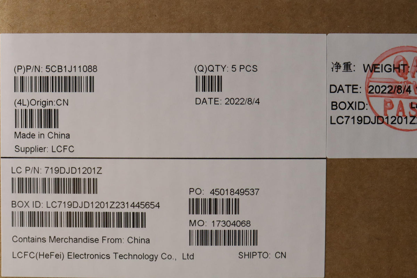 Lenovo Cover Upper Case Asmjpn L82Qf - 5CB1J11088