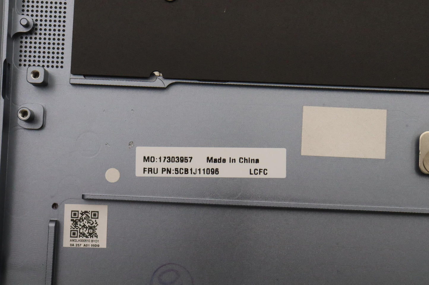 Lenovo Cover Upper Case Asmnordic L82 - 5CB1J11096