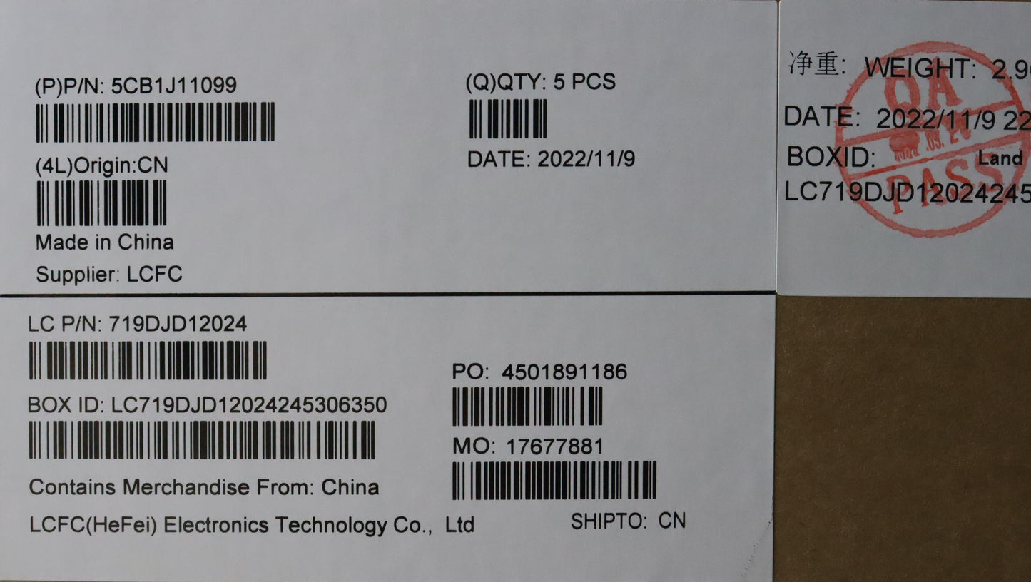 Lenovo Cover Upper Case Asmslv L82Qf - 5CB1J11099