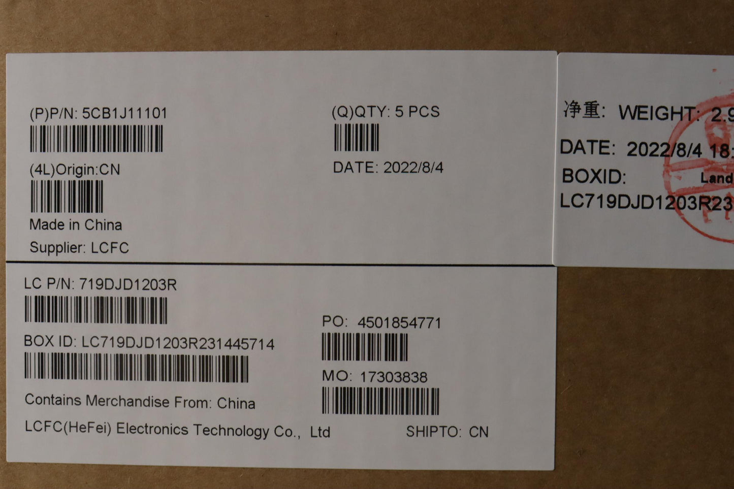 Lenovo Cover Upper Case Asmsws L82Qf - 5CB1J11101