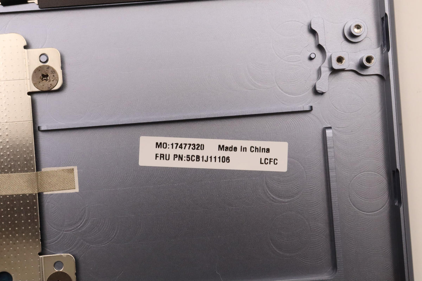 Lenovo Cover Upper Case Asmeuro Eng L - 5CB1J11106