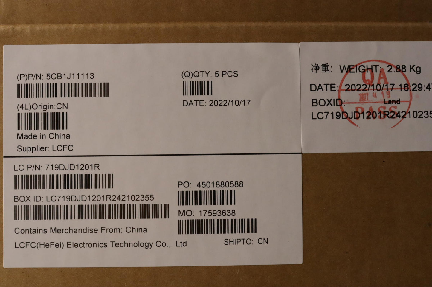 Lenovo Cover Upper Case Asmfra L82Qf - 5CB1J11113