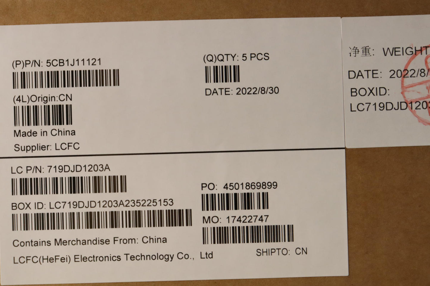 Lenovo Cover Upper Case Asmita L82Qf - 5CB1J11121