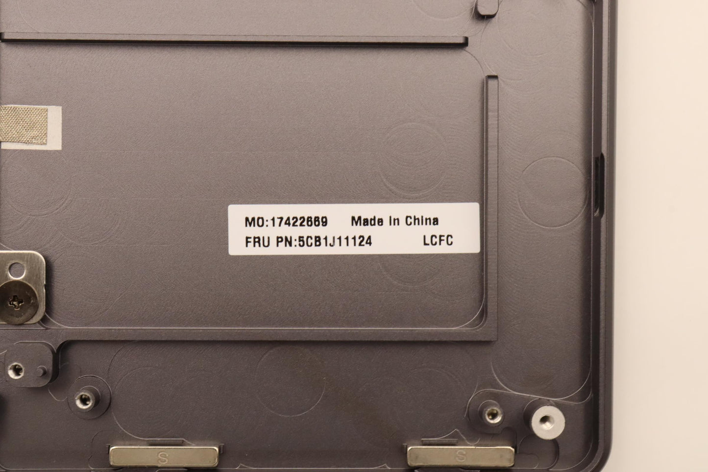 Lenovo Cover Upper Case Asmhbw L82Qf - 5CB1J11124